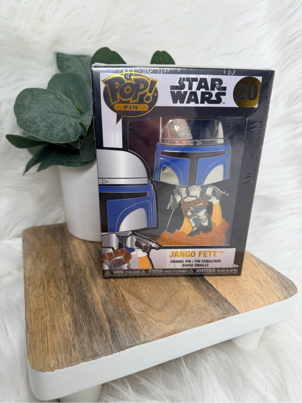 Funko Pop Pin~ Star Wars Jango Fett